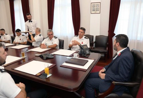 Chief Minister hosts teatime reception to thank the Gibraltar Defence Police 